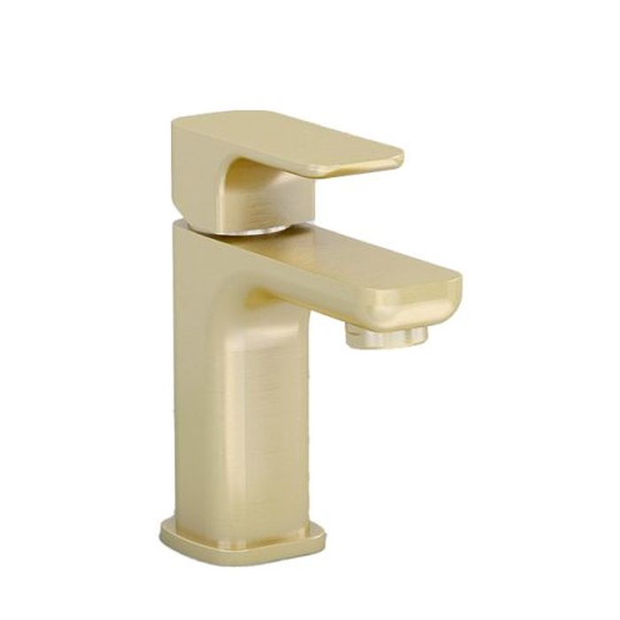 Flite Mini Basin Mixer - Brushed Brass